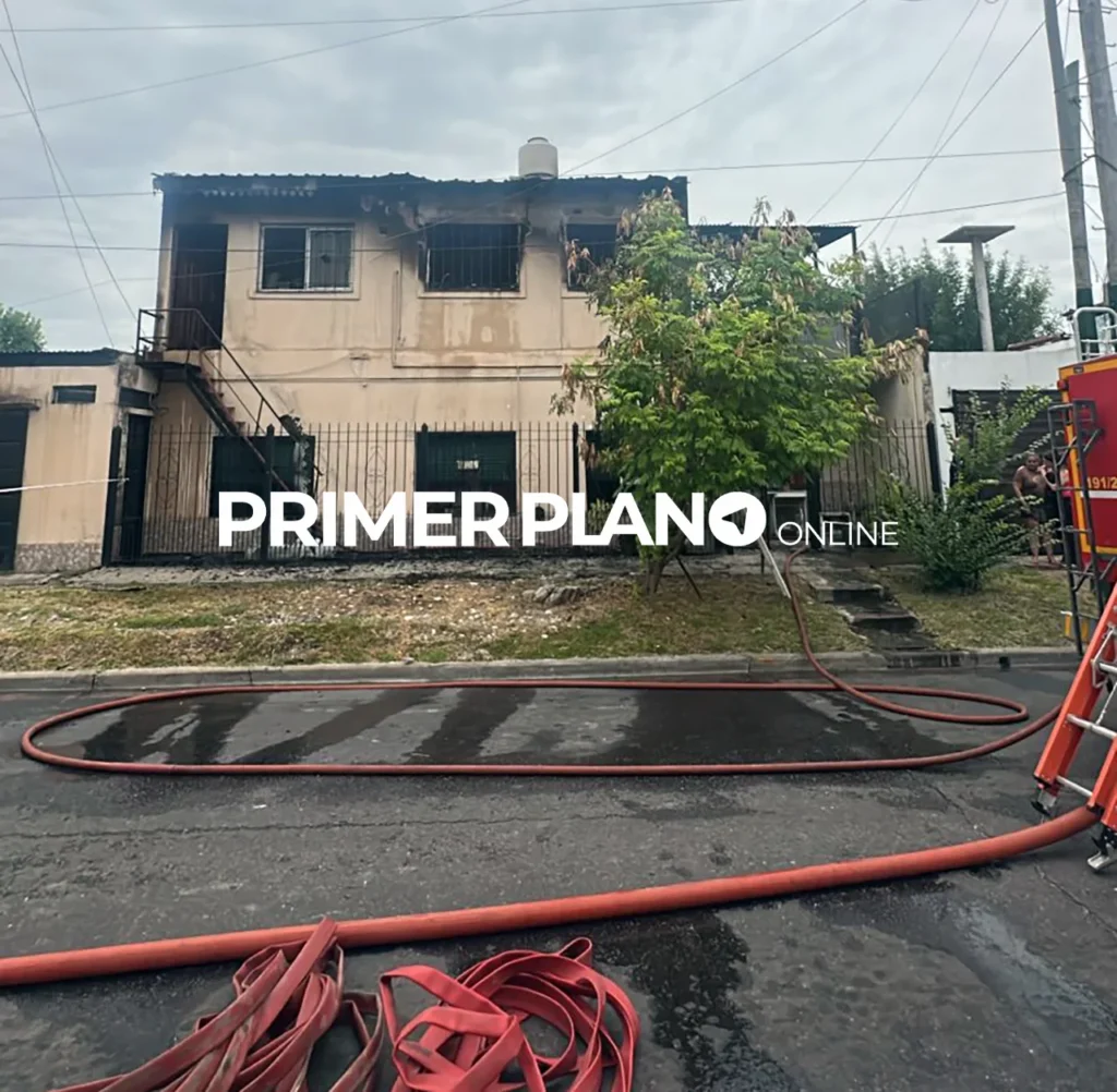 Incendio en vivienda de Ituzaingó