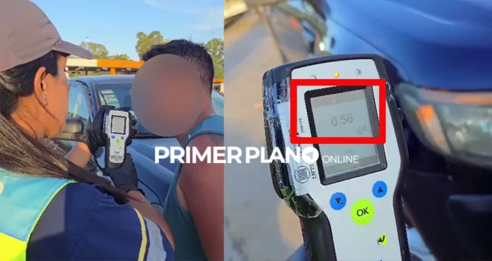 Policía de la Federal manejaba alcoholizado