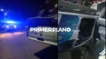 Patrullero volcado en Morón