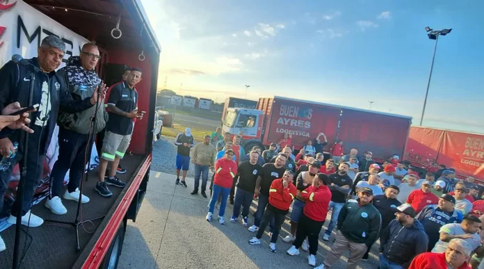 Protesta en Coca Cola