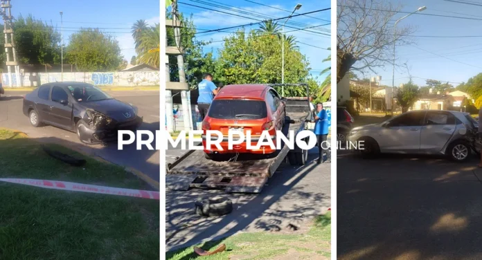 Choque en las 5 esquina de Ituzaingó