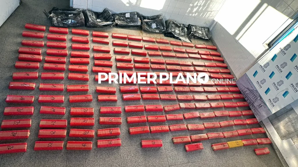 Droga incautada en José C. Paz