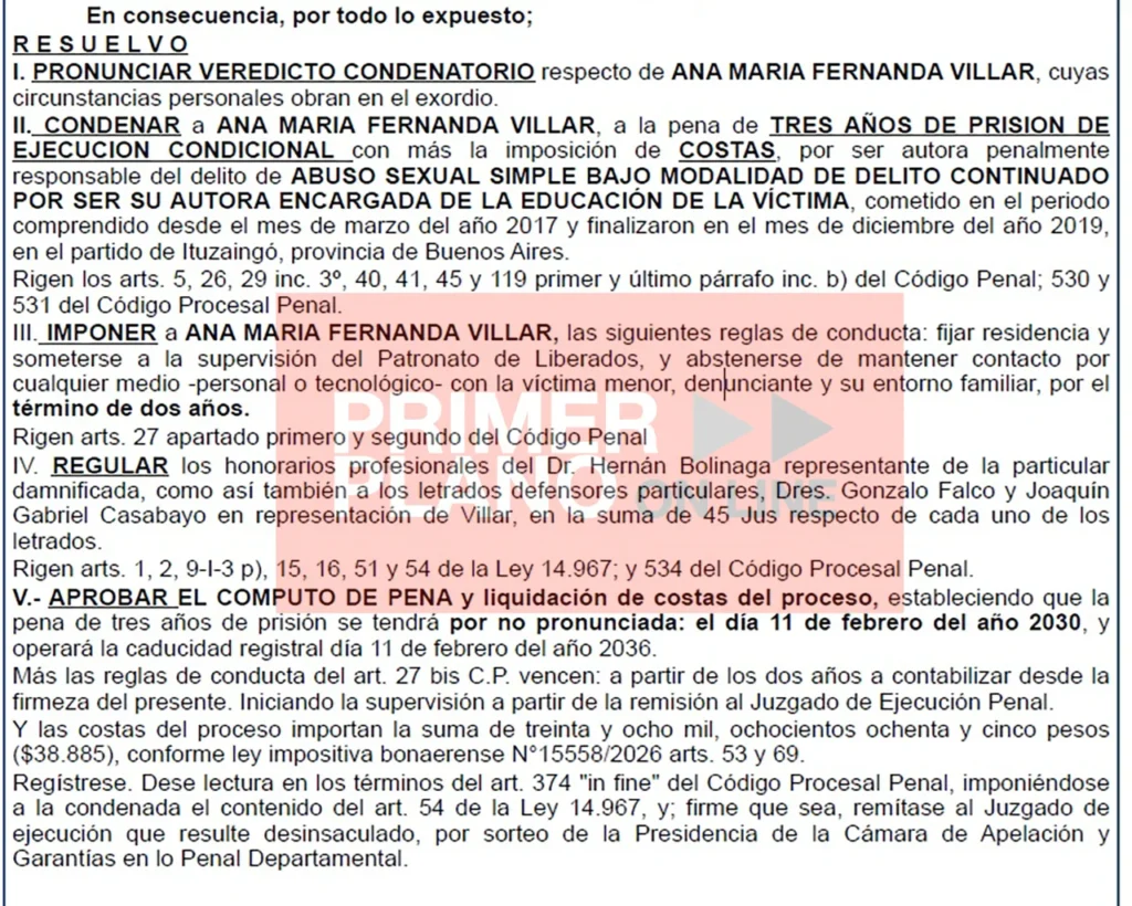 Abusos en el colegio San Judas Tadeo