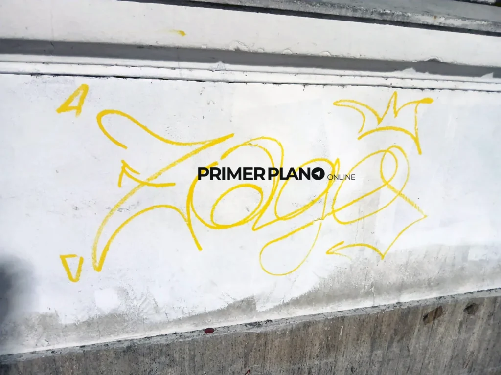 Grafitis en la Municipalidad de Morón