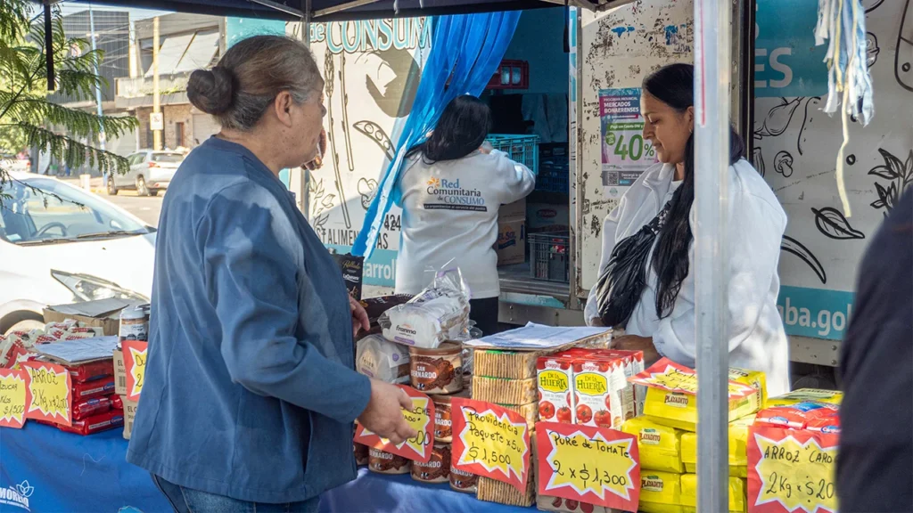 Mercado de la Economía Popular en Moreno