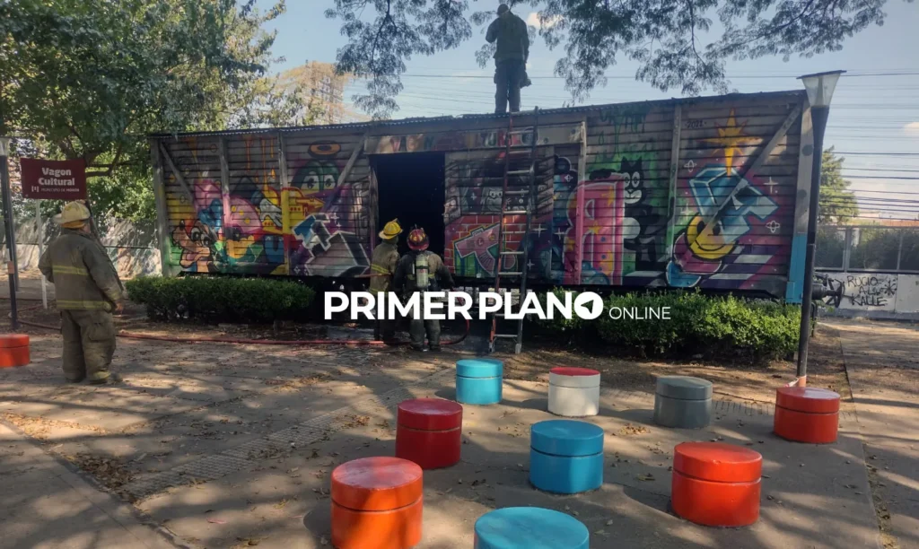 Incendio en la Plaza del Vagón