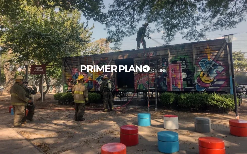 Incendio en la Plaza del Vagón