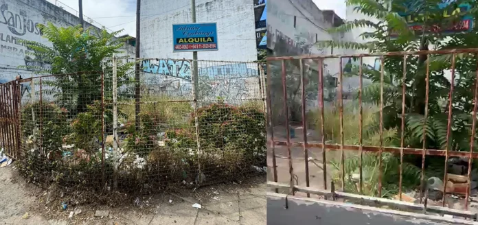 Inmueble abandonado en el centro de Morón