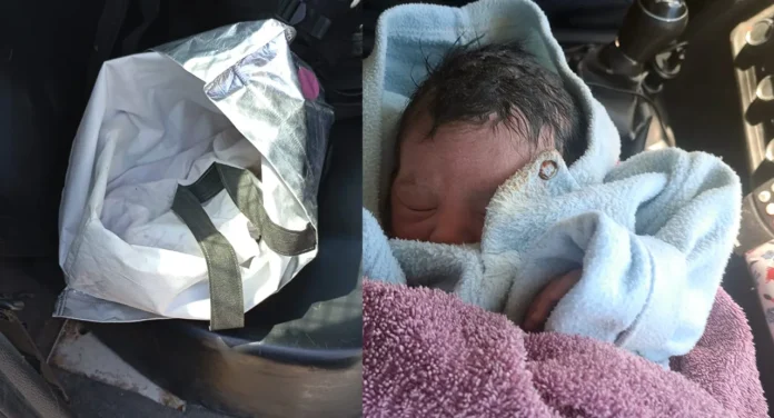 Bebé abandonado en Merlo