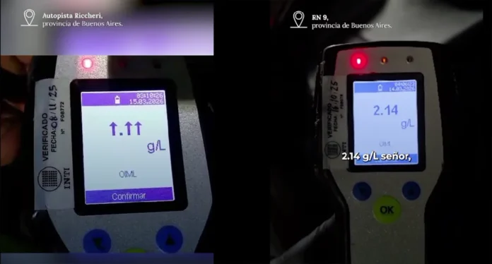 Alcoholemias sin poder ser registradas por los altos niveles