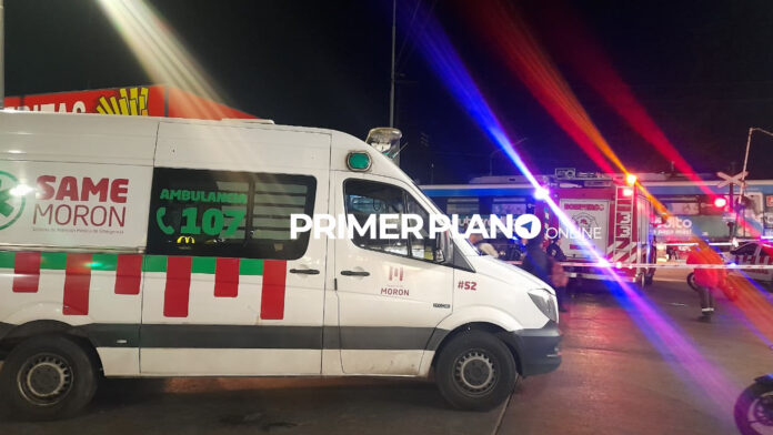 Tragedia en las vías en Morón