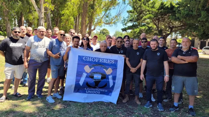 Reclamo de choferes de aplicaciones