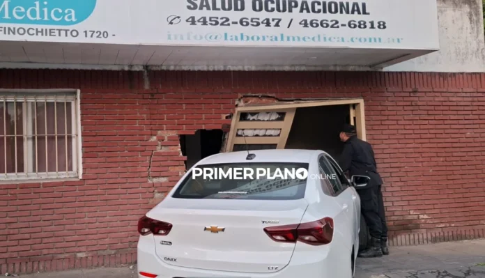 Borracho al volante en Hurlingham