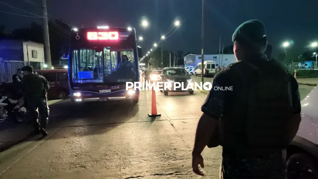 Controles saturación en La Matanza