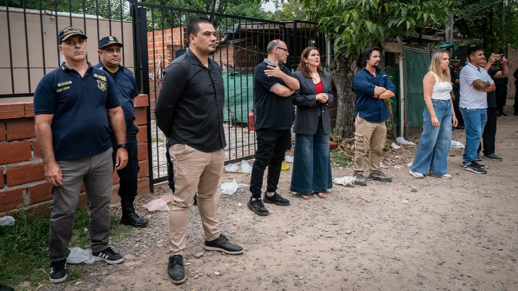 Derribo de búnker narco en Moreno