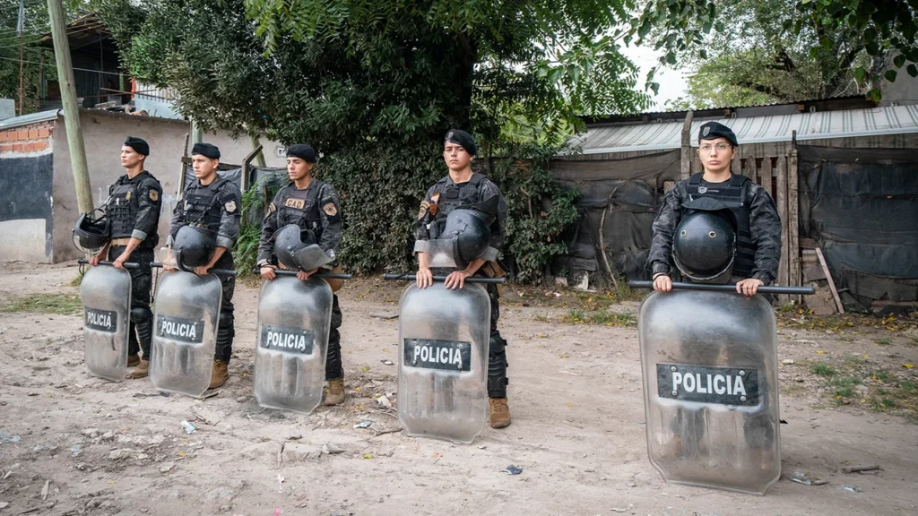 Derribo de búnker narco en Moreno