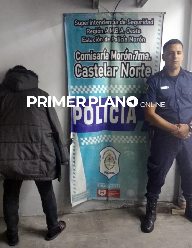 Detenido por entradera en Castelar norte