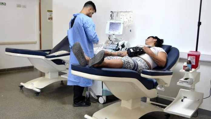 Nuevos bancos para donar sangre en el Hospital Posadas