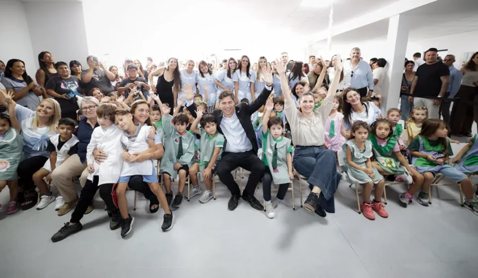 Inauguraron jardín en Moreno