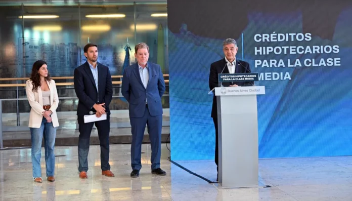 Jorge Macri anunció créditos hipotecarios para la clase media