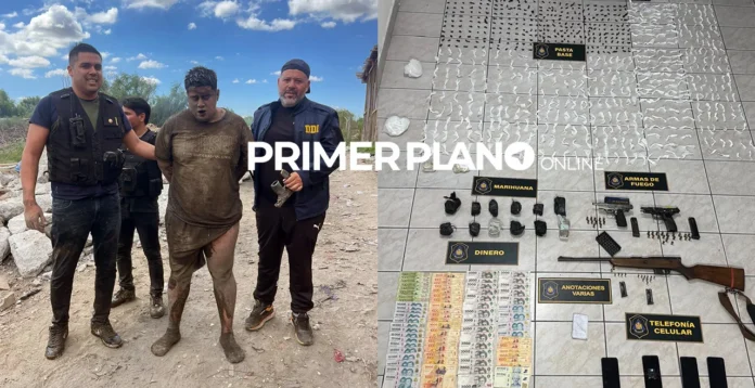 Campamento narco en La Matanza