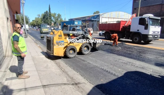 Obra en avenida Vergara