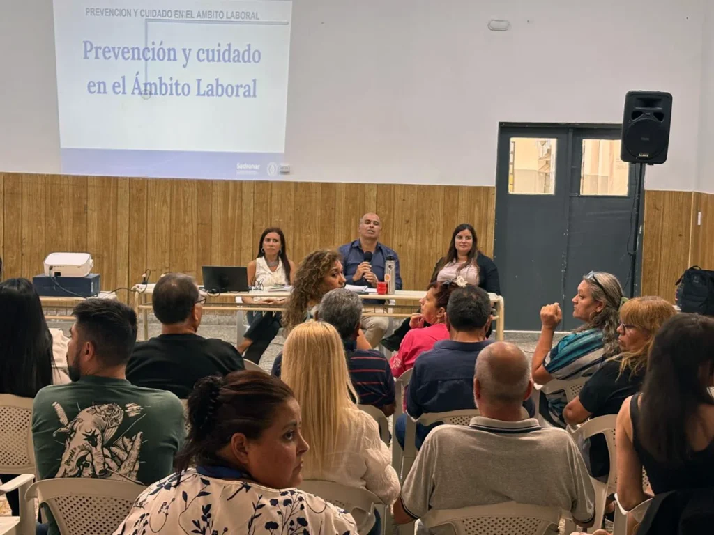 Jornada sobre adicciones en el Sindicato de Trabajadores Municipales de Morón