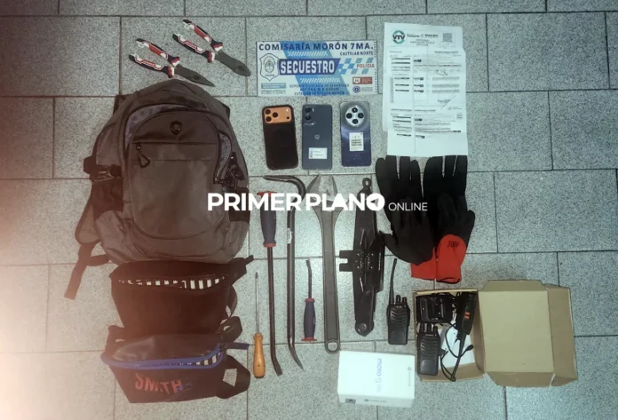 Detenido por entradera en Castelar norte