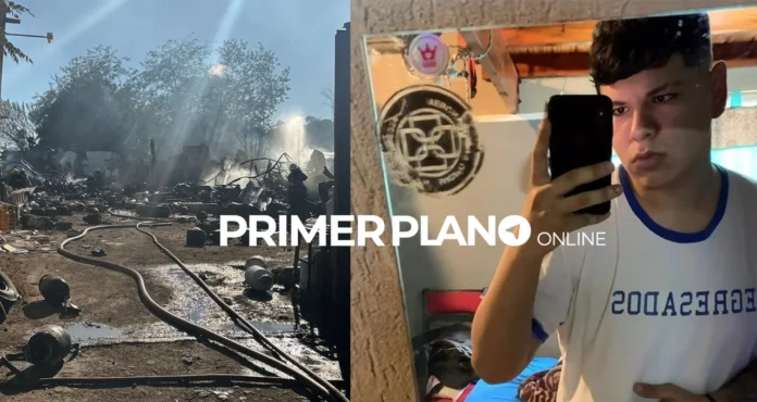 Explosión en depósito clandestino de garrafas en Merlo