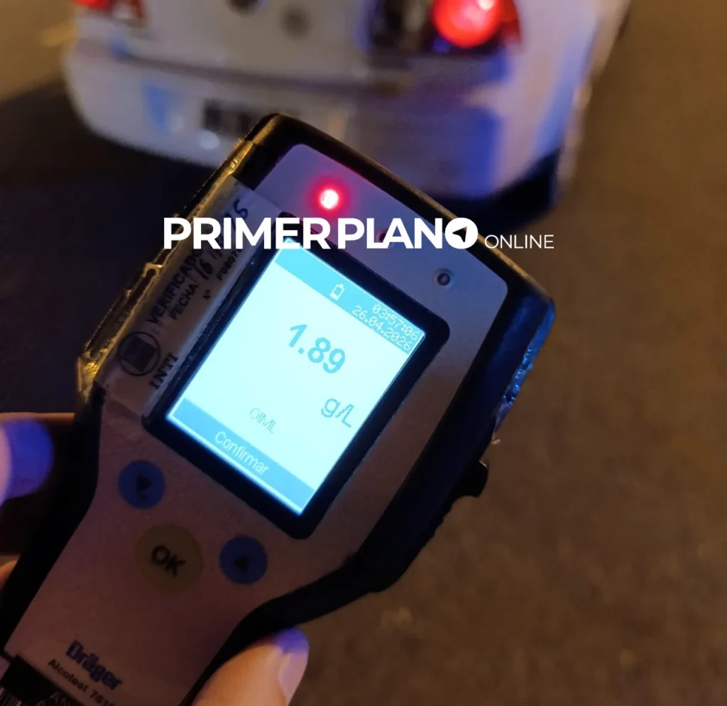 Controles de alcoholemia en Acceso Oeste