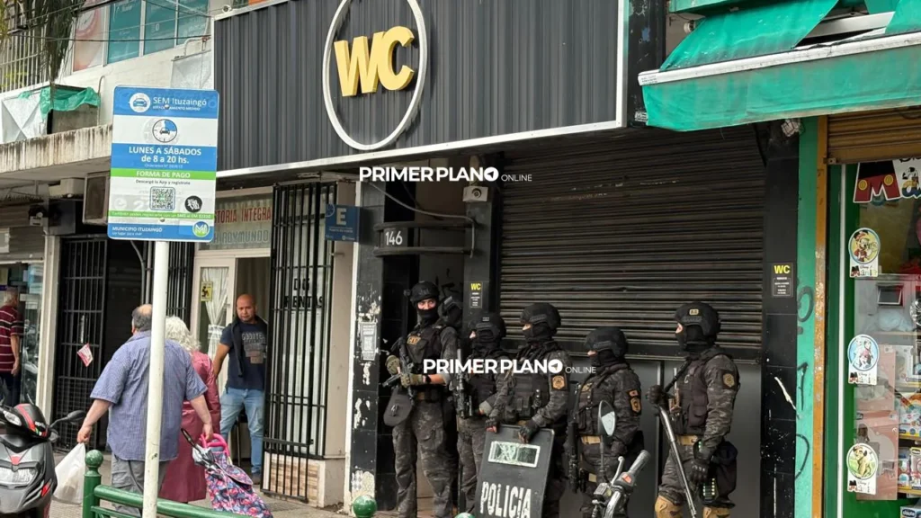 Financiera allanada en Ituzaingó