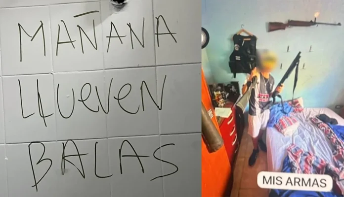 Amenazas en escuelas