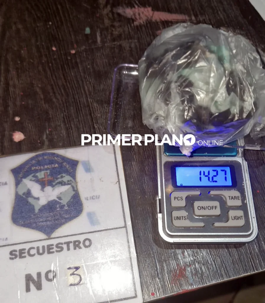 Operativo antinarco Morón y Luzuriaga