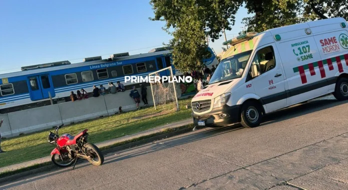 Suicidio tren Belgrano sur