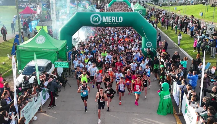 Carrera por Malvinas en Merlo