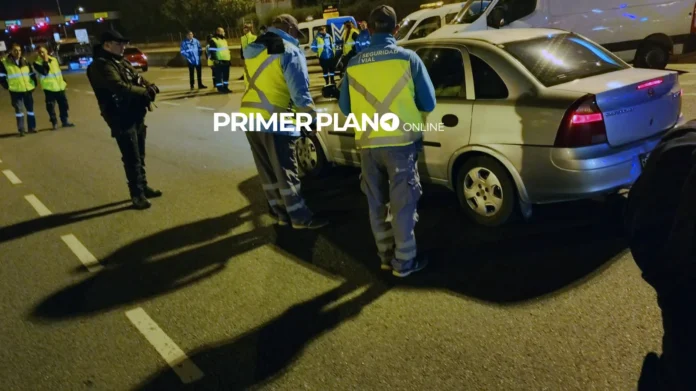 Controles de alcoholemia en Acceso Oeste