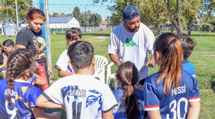 Curso de entrenadores en Ituzaingó