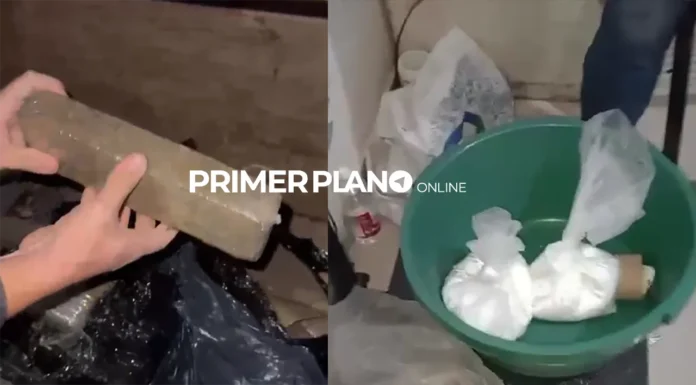 Secuestro de droga en Moreno