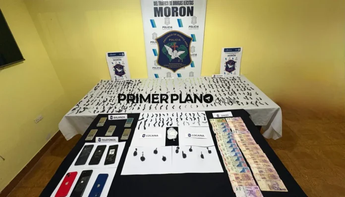 Operativo antinarco Morón y Luzuriaga