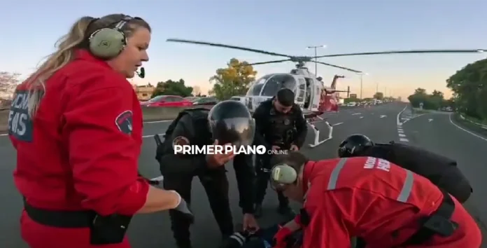 Choque en la General Paz