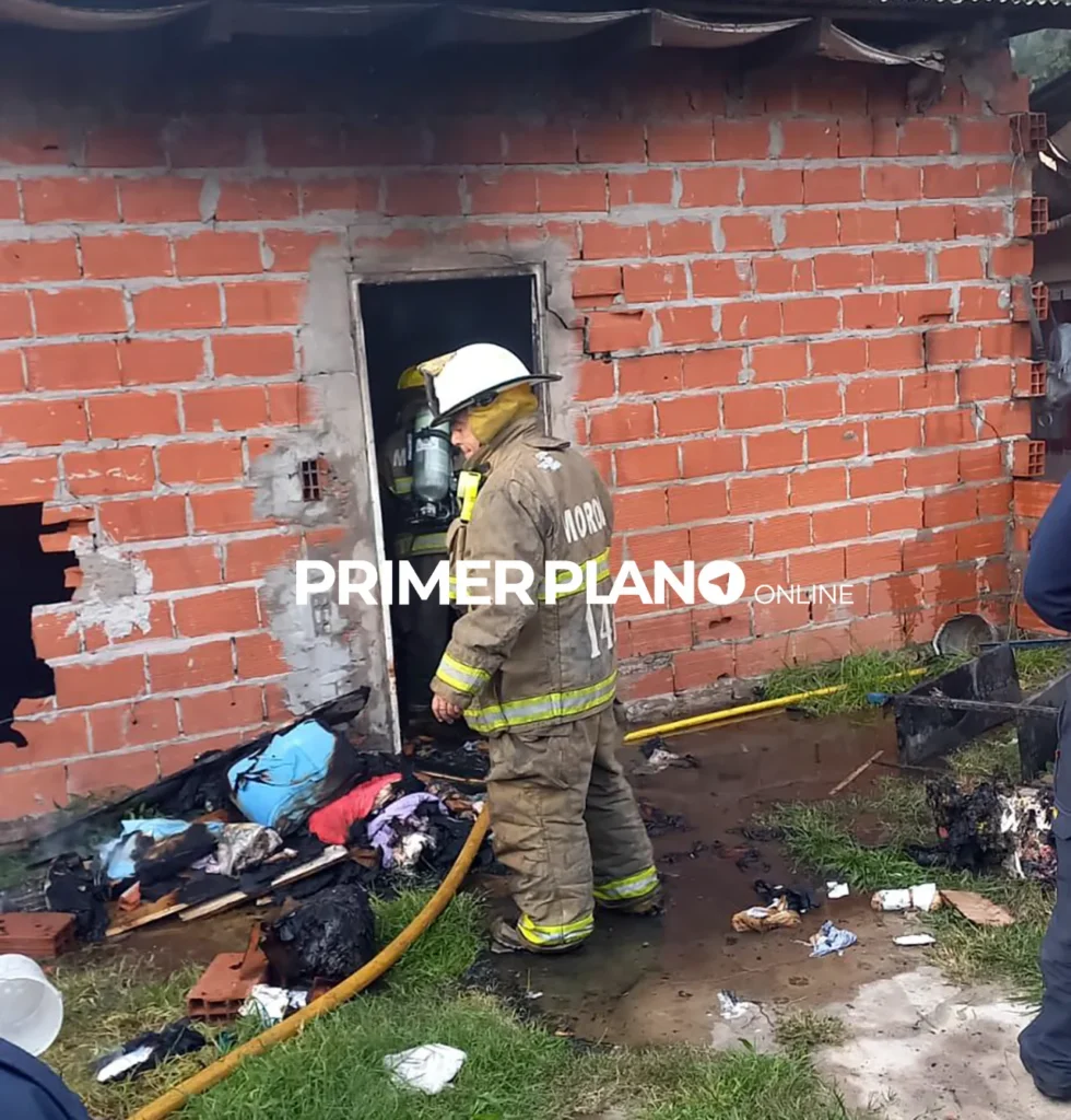 Incendio en El Palomar