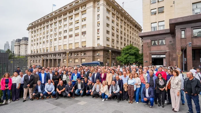 Intendentes reclamo a Milei