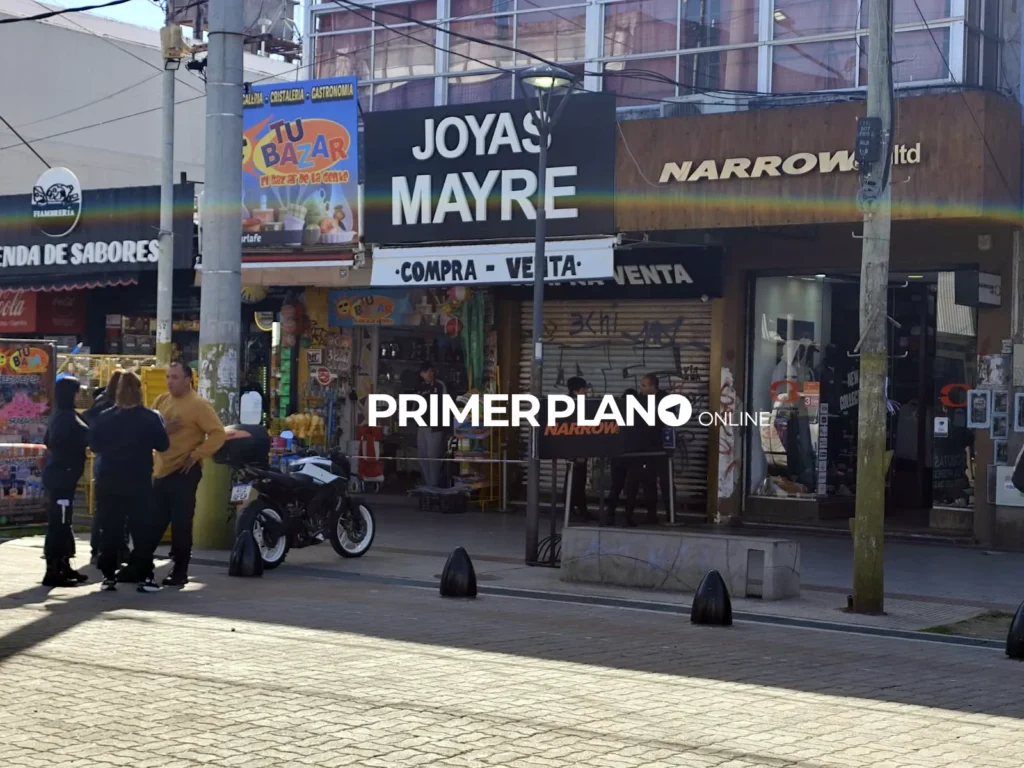 Intento de robo en joyería de Laferrere