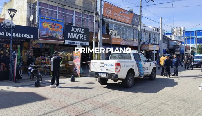 Intento de robo en joyería de Laferrere