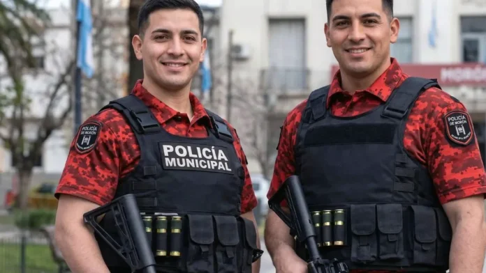 Policía Municipal en Morón