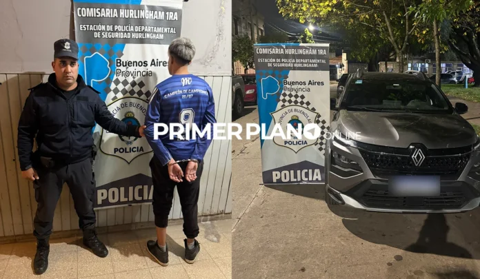 Camioneta recuperada en Hurlingham tras robo en Castelar