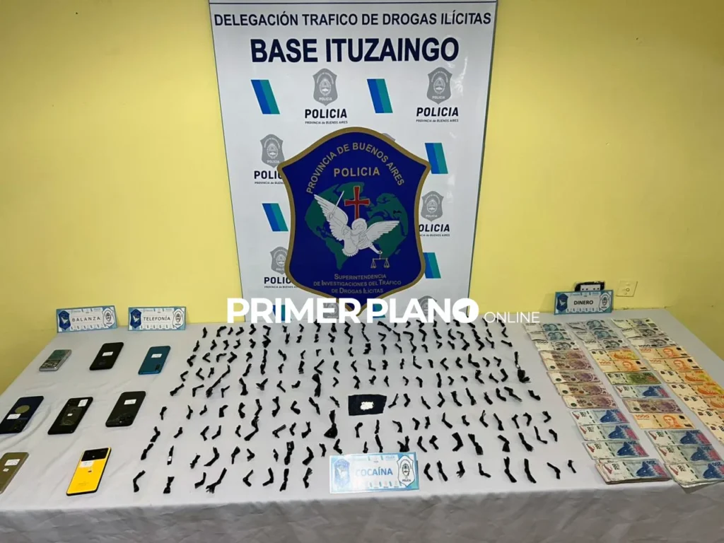 Secuestro de drogas en San Alberto