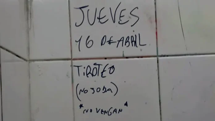 Amenaza de tiroteo en escuelas