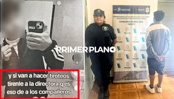 Amenaza a directora de escuela de Haedo