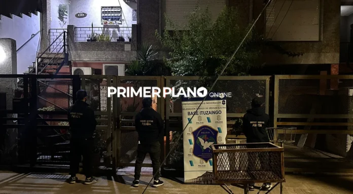 Allanamiento por venta de drogas en Ituzaingó